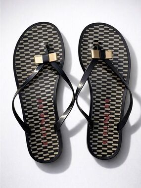 Coach Landon jelly flip flops